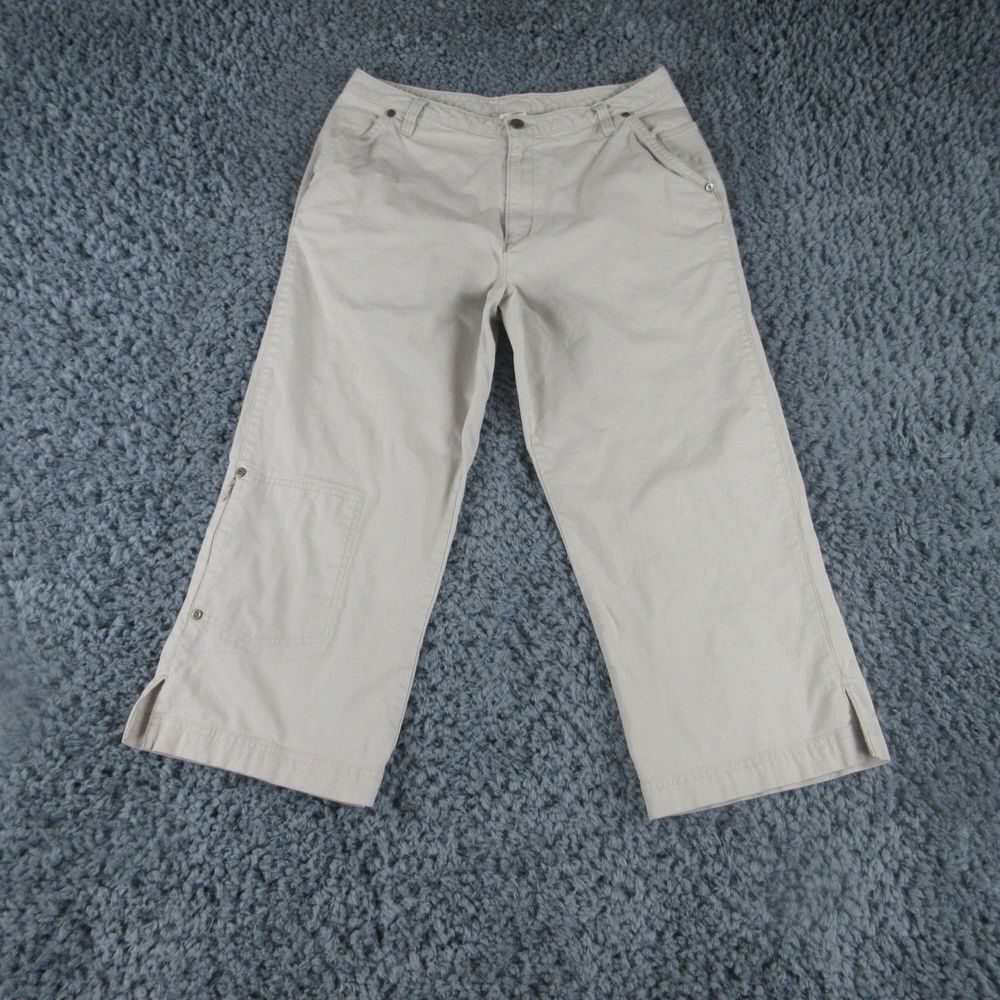 Woolrich Pants Womens 10 Tan Beige Straight Chino 30x21.5*